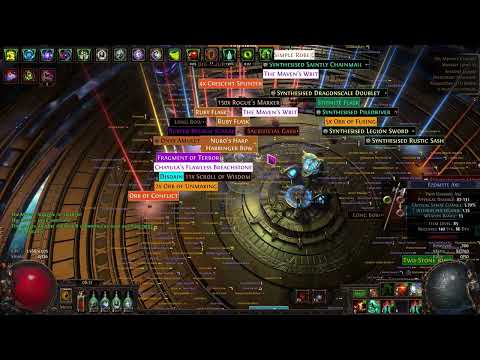 [PoE 3.18] Spectral Throw | Dex Stack | 163M DPS | The Feared 299% Quant in 6 Seconds