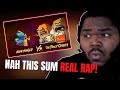 THIS SUM REAL BATTLE RAP!!! | Kraft Singles vs Fancy Cheese rap battle | Rap Off (REACTION)