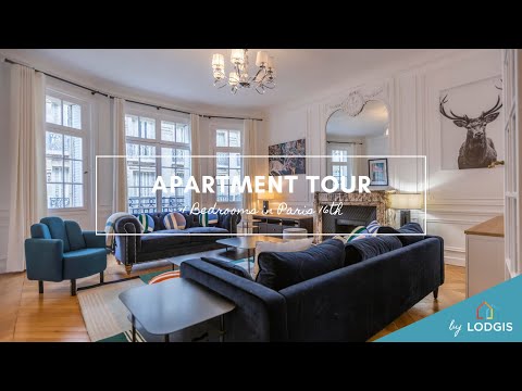 Apartment Tour // Furnished  236m2 in Paris – Ref : 61624159