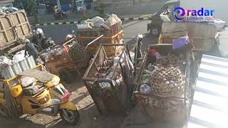 Jalan diblokir menuju TPA Regional Kebon Kongok