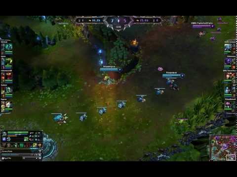 How to gank botlane by Fiddle