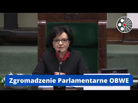 Elżbieta Witek o agresji Rosji i roli parlamentów