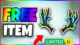 *NEW* GET THIS FREE CATALOG AVATAR CREATOR ANTLERS IN UGC LIMITED CODES!!😱 - (LIMITED UGC ITEMS)