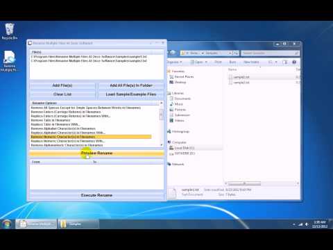Rename Multiple Files At Once Software