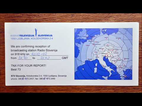 RADIO SLOVENIA 918 kHz MW