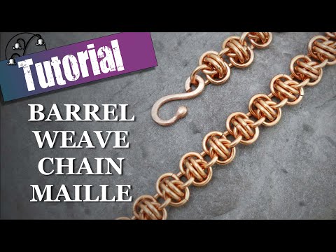 Barrel Weave Chain Maille