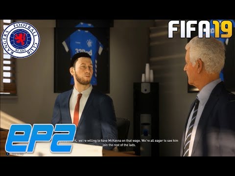 FIFA 19 RANGERS CAREER MODE EPISODE 2 - FIRST GAME!