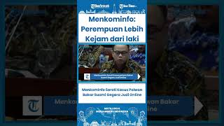 SHORT Situs Judi Online Harus di 'Takedown', Menkominfo Soroti Kasus Polwan Baka
