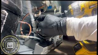 LG Refrigerator Not Cooling | Noise | Condenser Fan Replacement | Checking Voltage | LFXS26973S