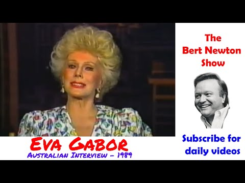 Greenacres Uncovered - Rare Eva Gabor Australian Interview from 1989