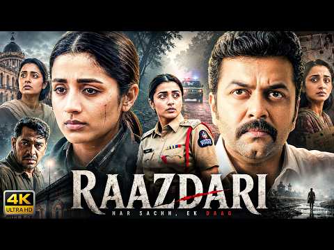 Trisha Krishnan & Indrajith | Raazdari (2026) | New South Blockbuster Action Full HD Movie In Hindi