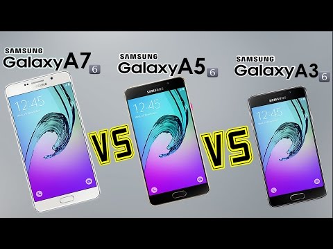 Samsung Galaxy A7 vs A5 vs A3 2016 - Specs Comparison Review!