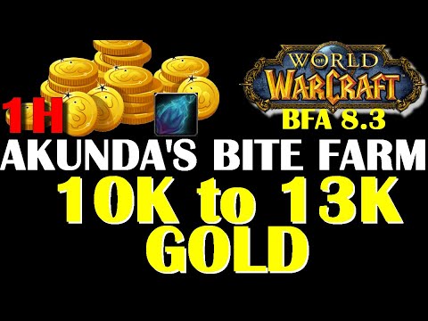 1H Akunda's Bite - Gold Making (WoW 8.3)