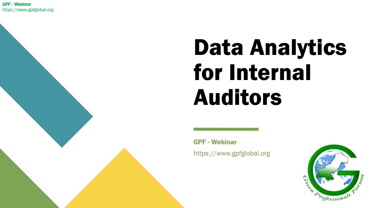 Data Analytics for Internal Auditors - GPF Webinar