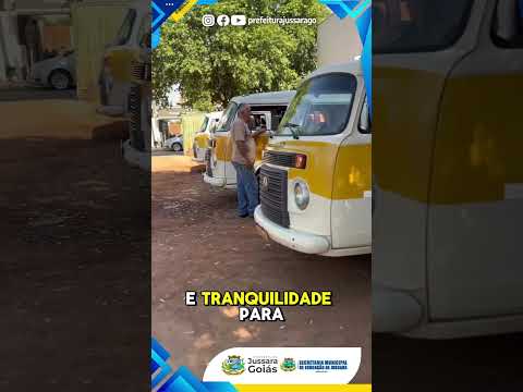 Vistoria no transporte escolar da rede pública municipal Jussara Goiás