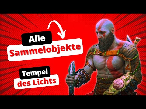 God of War Ragnarök - Alle Sammelobjekte - Tempel des Lichts - Alfheim