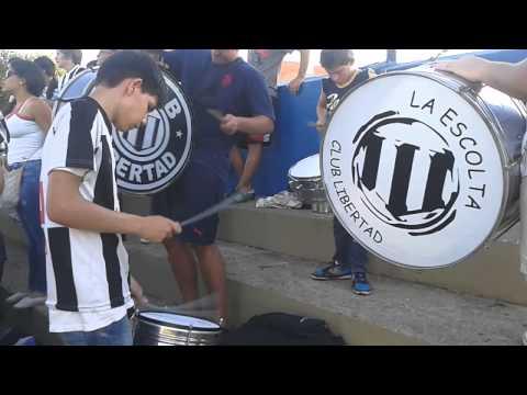 "LA ESCOLTA LIBERTAD - Practicando la murga" Barra: La Escolta &bull; Club: Libertad