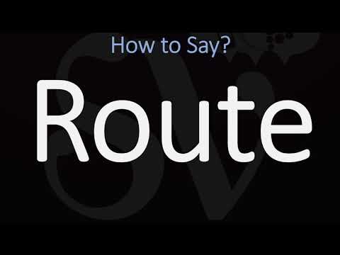 How to Pronounce Route? (CORRECTLY) | ROWT or ROOT??