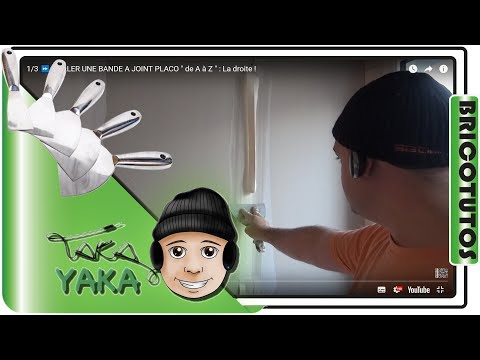 1/3 ⏩ GLUE a PLACO joint strip "PERFECT from A to Z": The right!