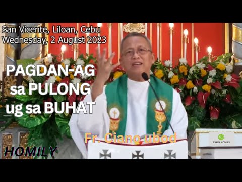 Fr. Ciano Ubod Homily - Midan-ag ba kanimo ang Pulong ug Buhat sa Ginoo?