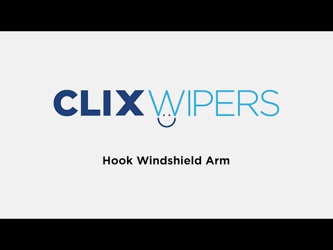 How to Install - Hook Arm  - Clix Wipers