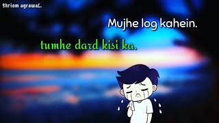 Tera naam btao kis ko sad  😭 😭