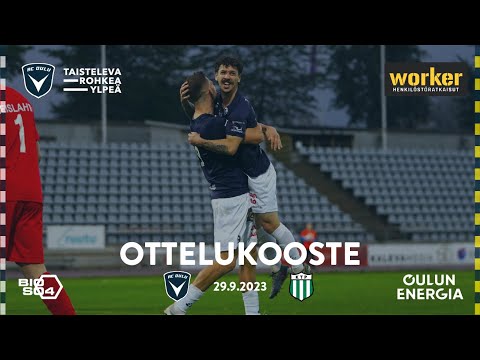 Worker ottelukooste AC Oulu - KTP 29.9.2023 (Veikkausliiga)