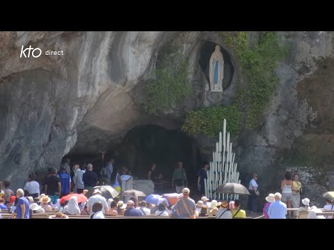 Chapelet du 11 août 2025 à Lourdes