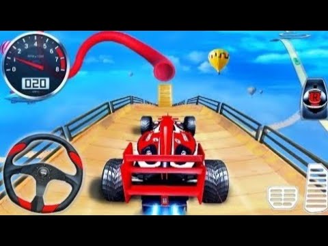 Formula Car Racing Stunts 3D - Impossible Car Mega Ramp Simulator 2021 - Android GamePlay