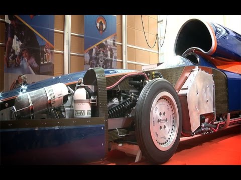 Inside the Bloodhound land speed car