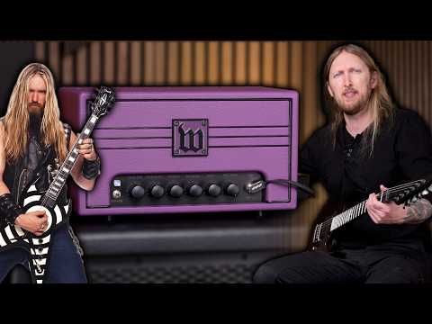 Wylde Audio Mini Wylde Audio 50w Guitar Amplifier #38/300 - Zakk Sabbath Purple image 6