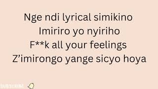 Kivumbi king   Imirongo 100 feat  Kenny K Shot & Bulldog lyrics video