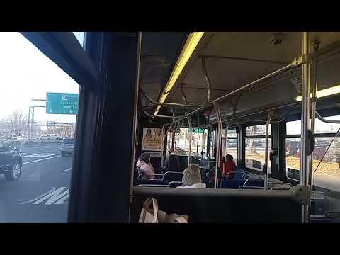 MBTA 100 Wellington Station-Elm Street Via Fellsway & West, 2006 New Flyer D40LF 0610, 12-20-2023