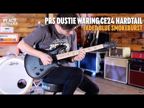 PRS Limited Edition Dustie Waring Signature DW CE 24 Hardtail 2023 - Present - Faded Blue Smokeburst Bild 9