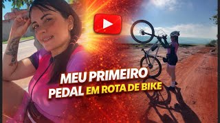 PRIMEIRO PEDAL DO CANAL 🚴‍♀️ | Andando de Bike no Bairro Tatu em Limeira SP