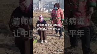 请师傅赶走新冠病毒，让中国人过个大平年