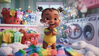 Mario Baby Boo Got Lost in the Laundry Room AV1 | Funny Kids Gaming & Mario Adventures