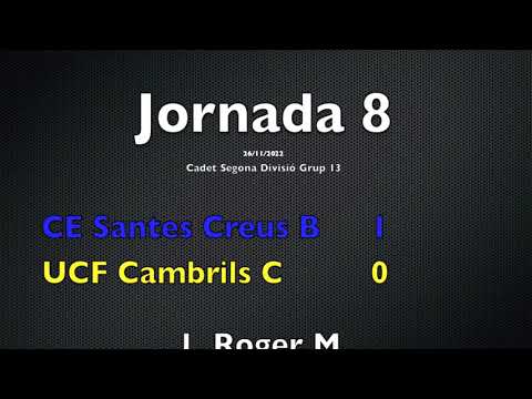 CE Santes Creus B - UCF Cambrils C