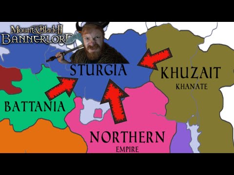 THE THREE FRONT WAR! GINGER VIKING AGAINST THE WHOLE WORLD! - Mount & Blade 2 Bannerlord