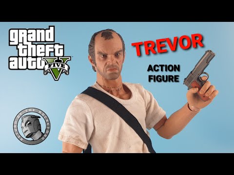 CCTOYS TOREVON or Trevor Phillips GTA 5 1/6 scale action figure unboxing review