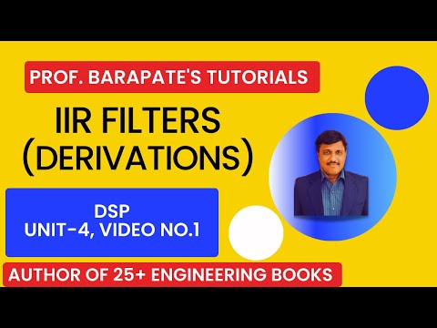 IIR FILTERS ( DERIVATIONS)