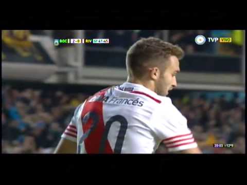 Boca 2 - RiBer 0 Gol Pablo Pérez / Fecha 11 Torneo Julio H. Grondona 2015