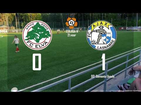 12. voor 2019: FC Elva (N) - Tallinna FC Ajax (N) 0:1 (0:0)