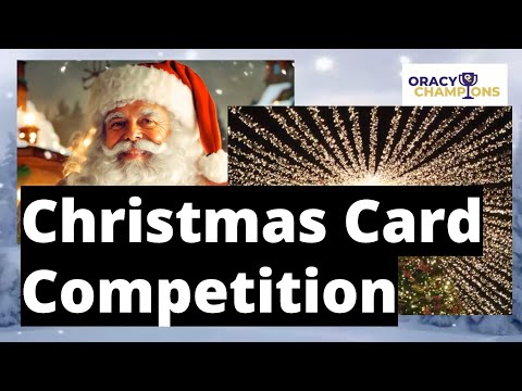 Oracy Champions Christmas Card Competition