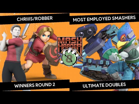 Mash Harder 8 Doubles - Chriiis/Robber vs Most Employed Smashers (Queso/Yogi) - Winners Round 2