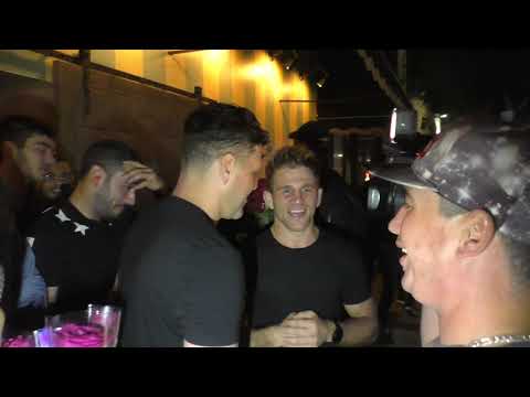 Nick Diaz leaves Warwick nightclub in Hollywood