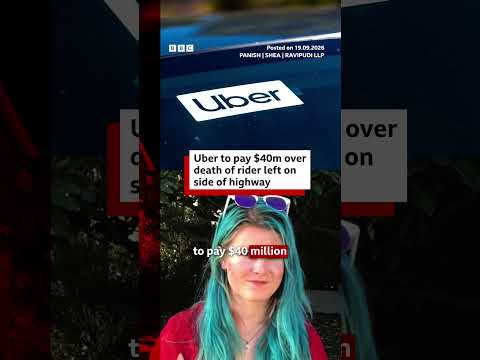 Uber ordered to pay $40m to family of woman killed after driver left her on highway. #BBCNews