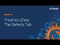 Tricentis qTest: The Defects Tab