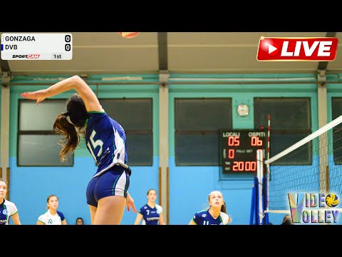 Pallavolo 1^ DIV femminile - Gonzaga Milano  vs  Zambonin DVB  - diretta streaming