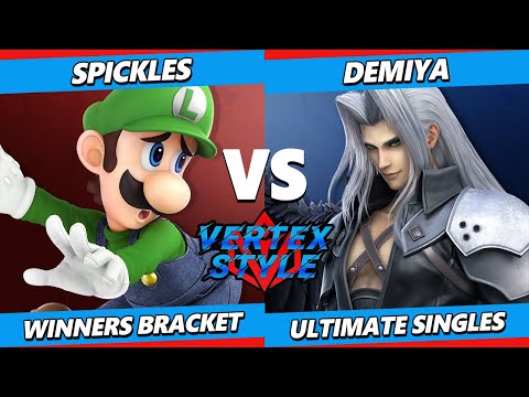 Vertex Style - spickles (Luigi, Roy) Vs. Demiya (Sephiroth) Smash Ultimate - SSBU